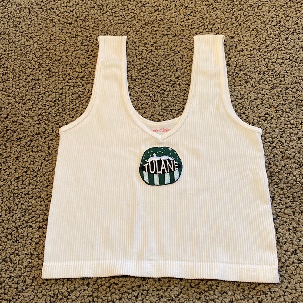 Tulane University Ribbed Tank Top One Size in Like New Condition